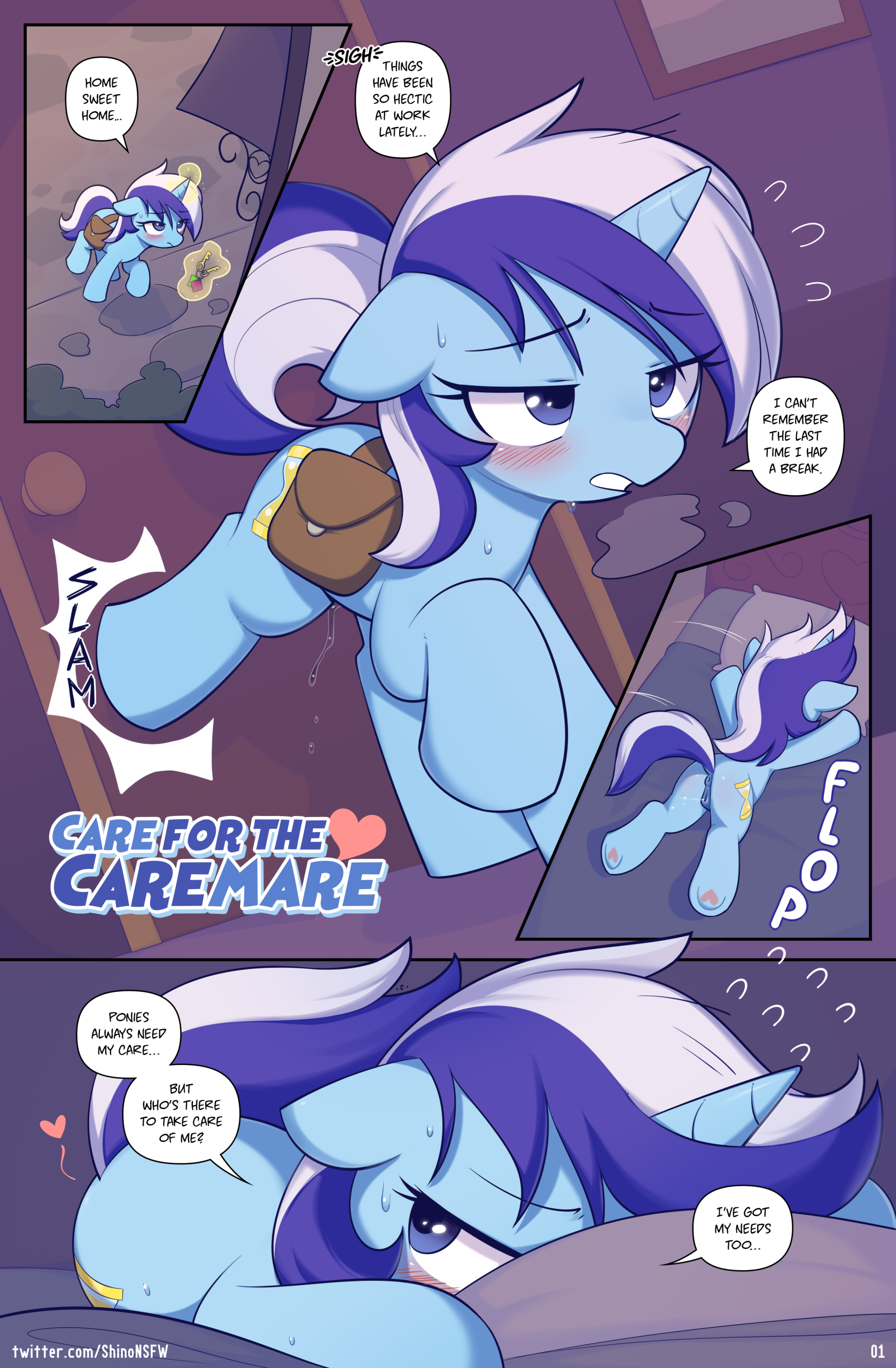 Care For The Caremare porn comic picture 1