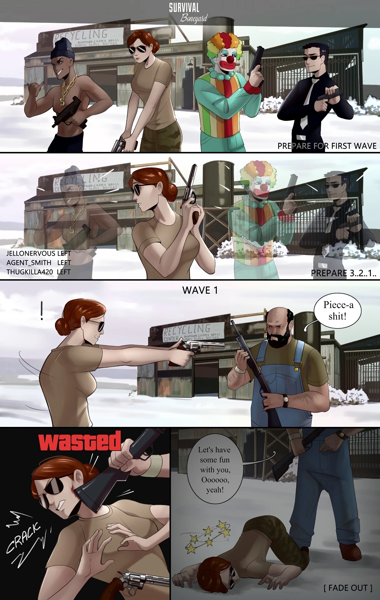 First Wave porn comic picture 1