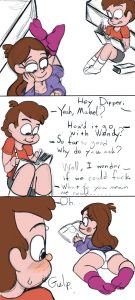 Gravity fall Invitation porn comic picture 1