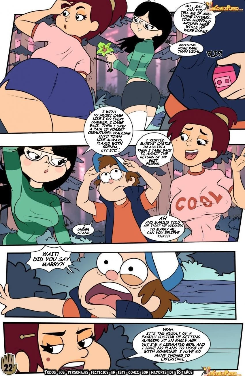 Gravity Falls - One Summer of Pleasure 2 porn comic picture 23