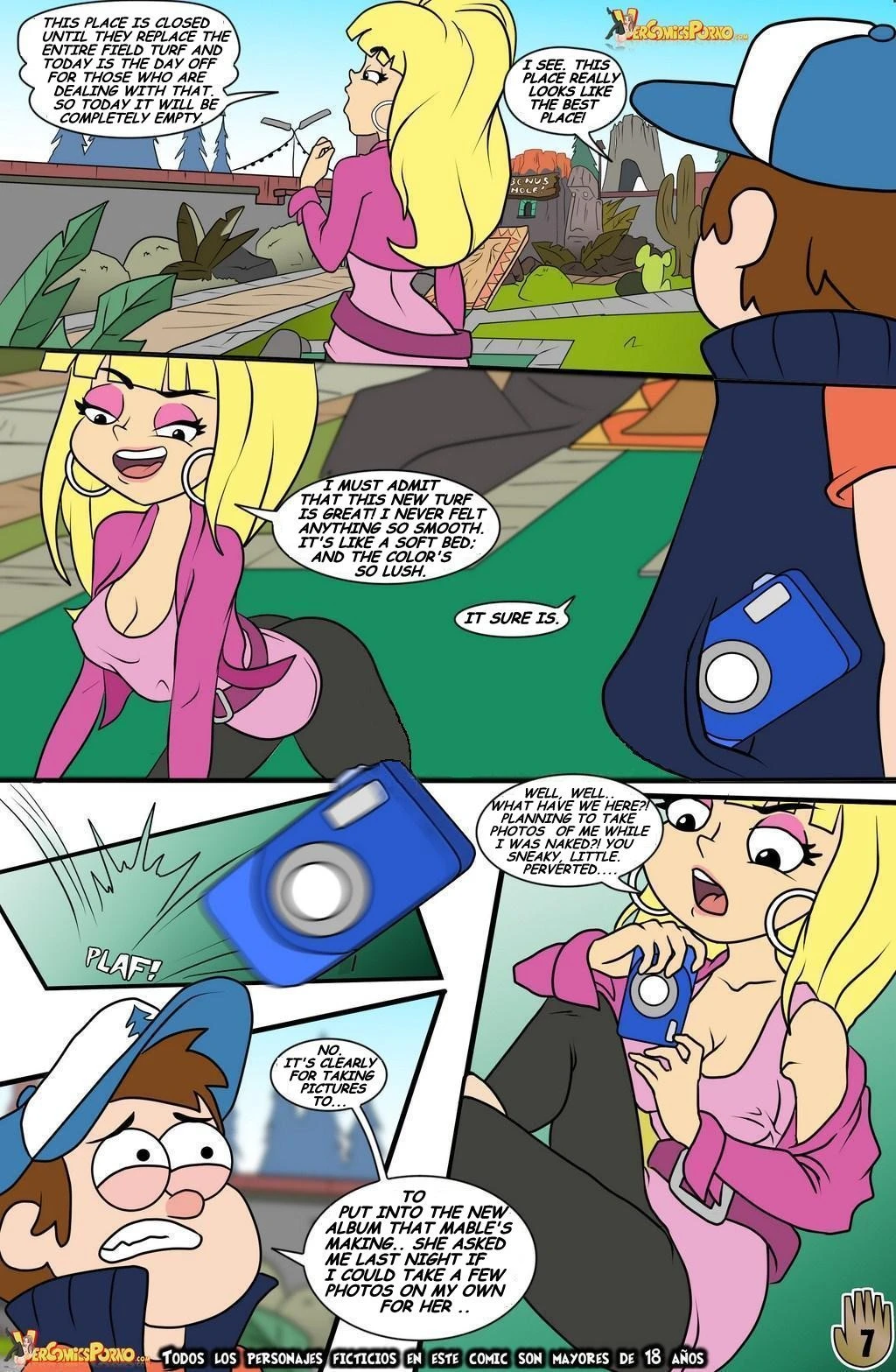 Gravity Falls - One Summer of Pleasure 2 porn comic picture 8