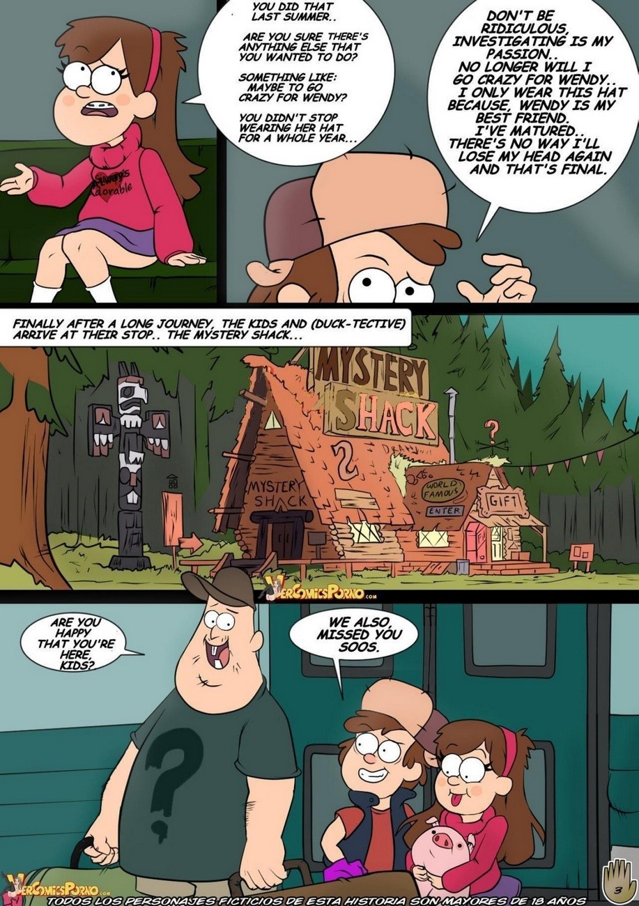 Gravity Falls - One Summer Of Pleasure porn comic picture 4