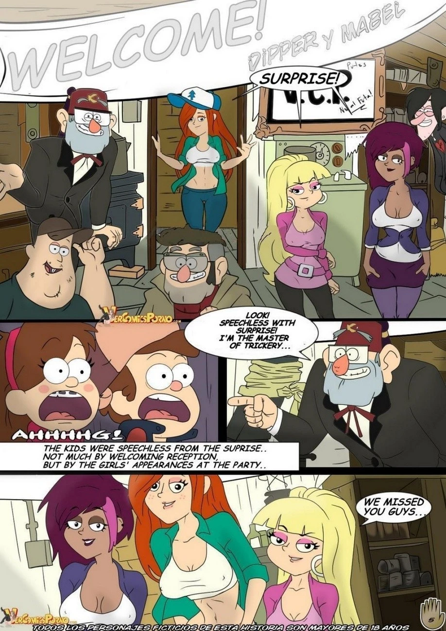 Gravity Falls - One Summer Of Pleasure porn comic picture 6
