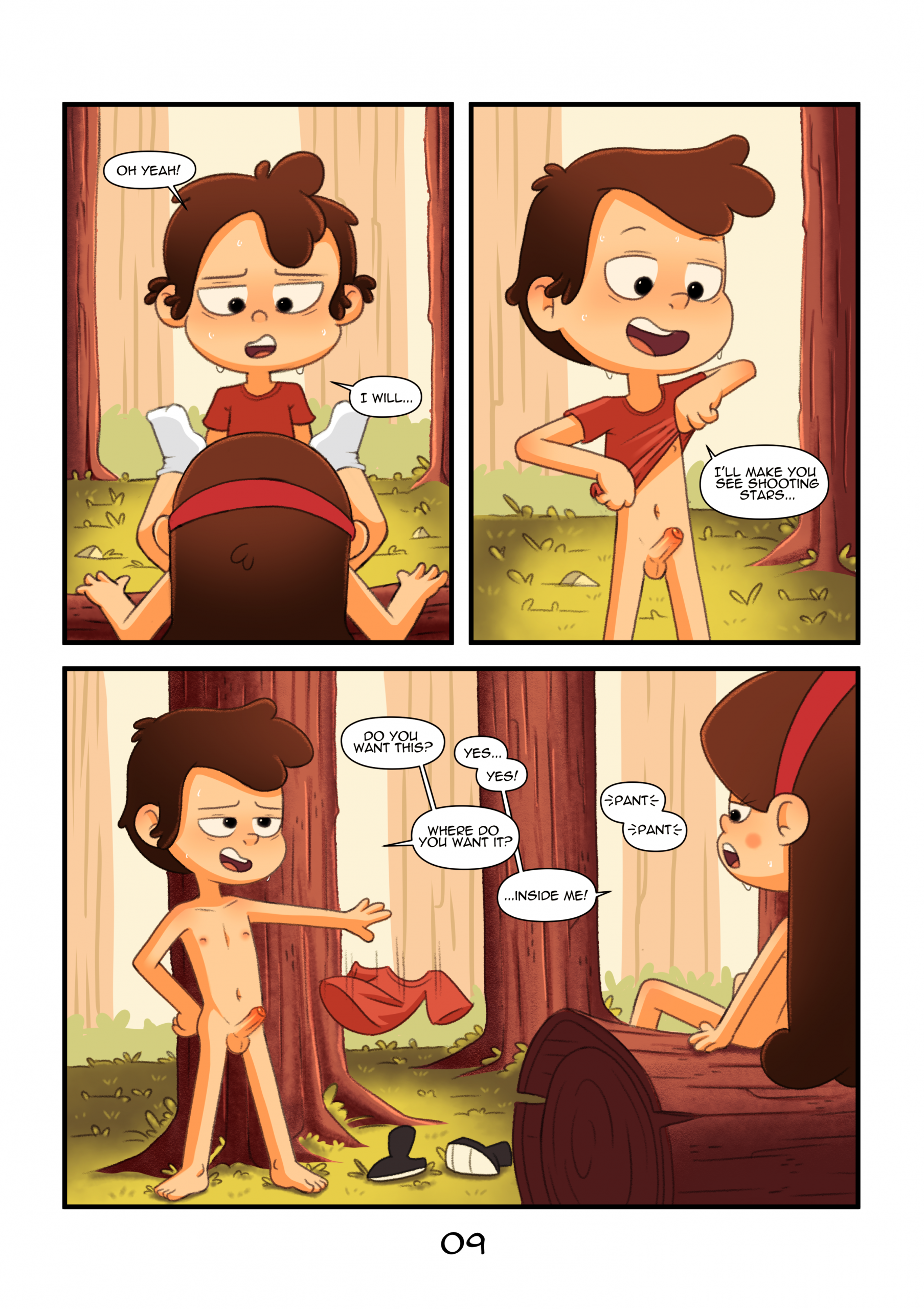 Gravity Falls - Secrets Of The Woods porn comic picture 10