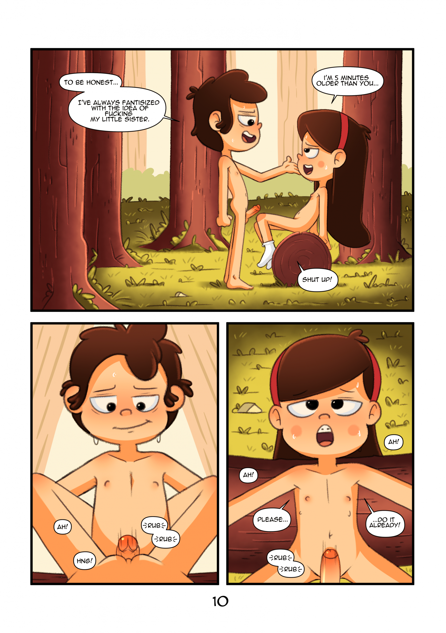 Gravity Falls - Secrets Of The Woods porn comic picture 11