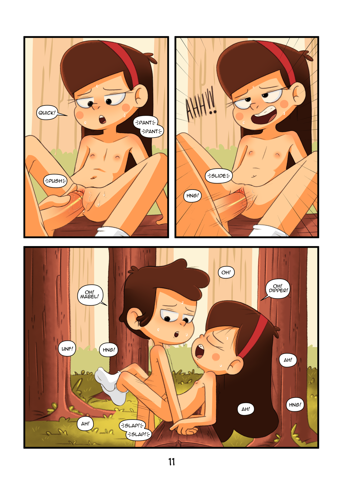 Gravity Falls - Secrets Of The Woods porn comic picture 12