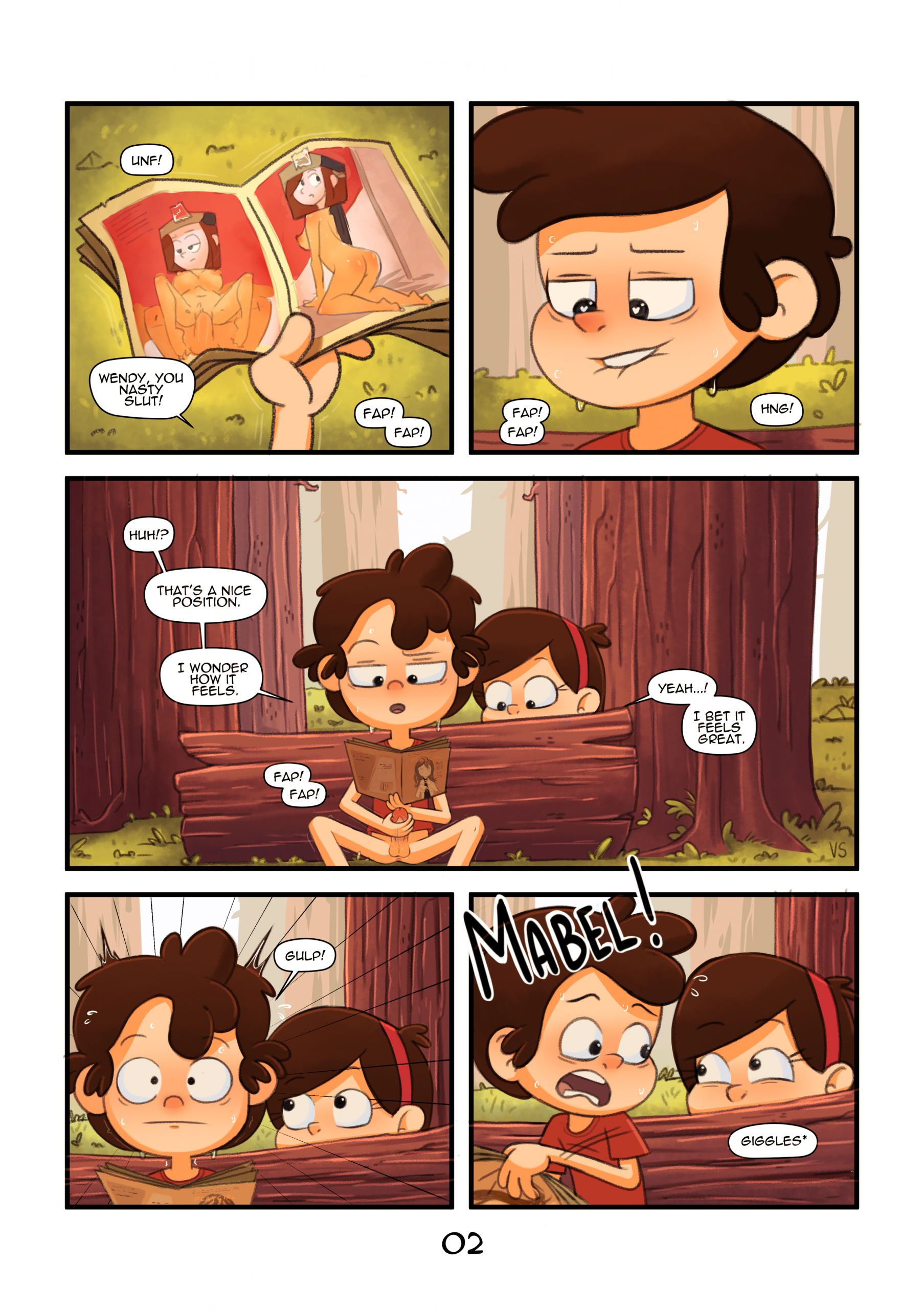 Gravity Falls - Secrets Of The Woods porn comic picture 3