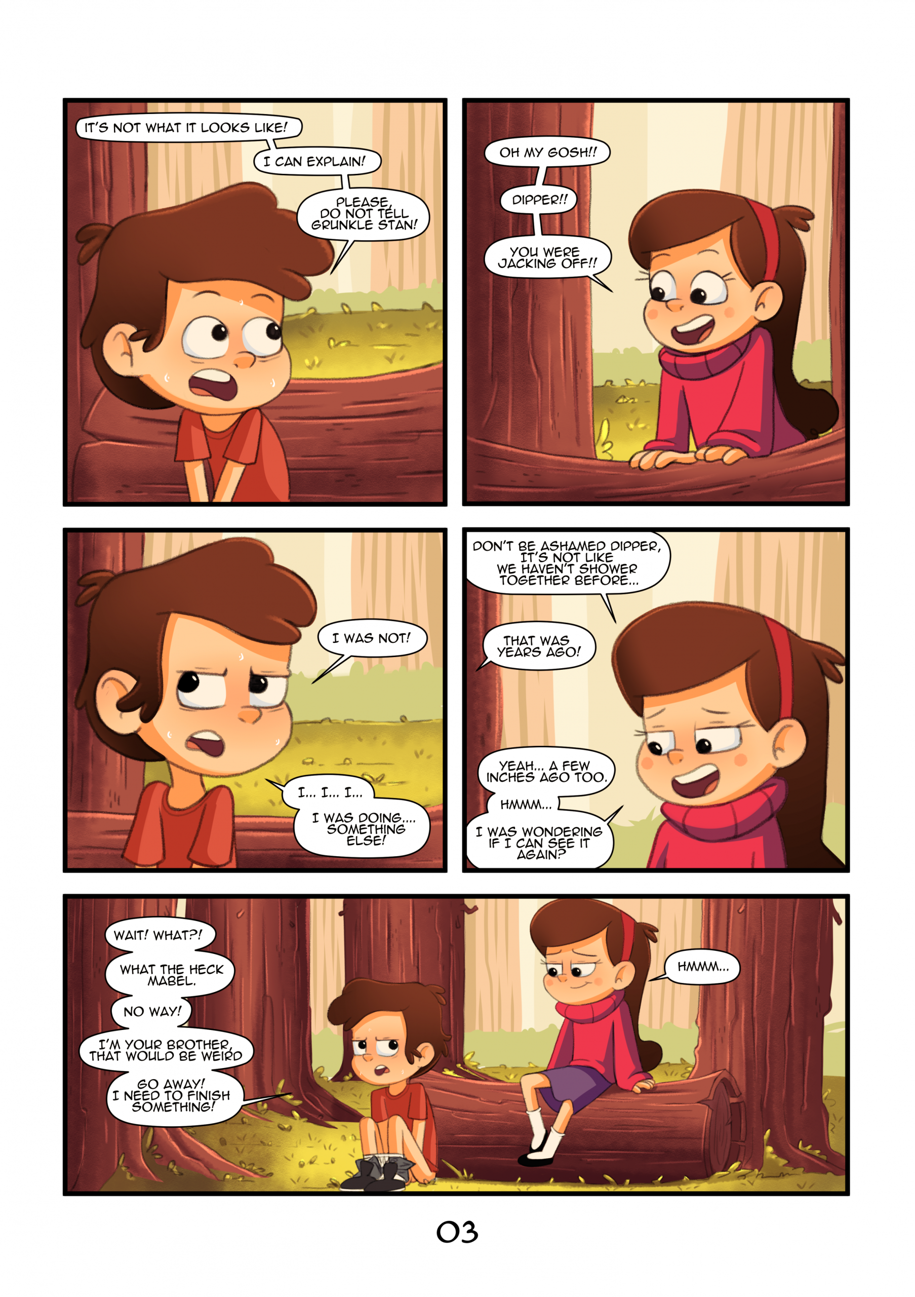 Gravity Falls - Secrets Of The Woods porn comic picture 4