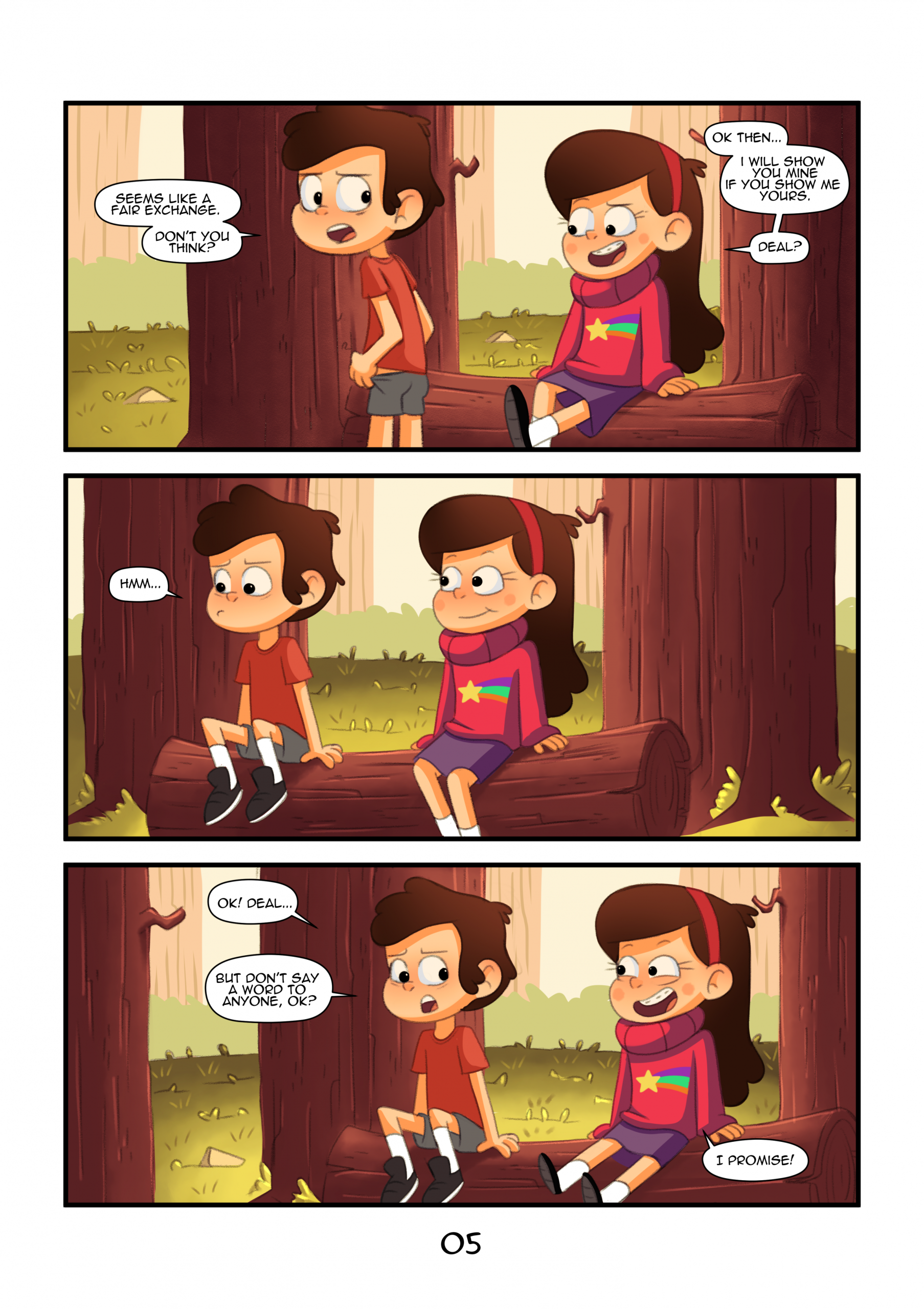 Gravity Falls - Secrets Of The Woods porn comic picture 6