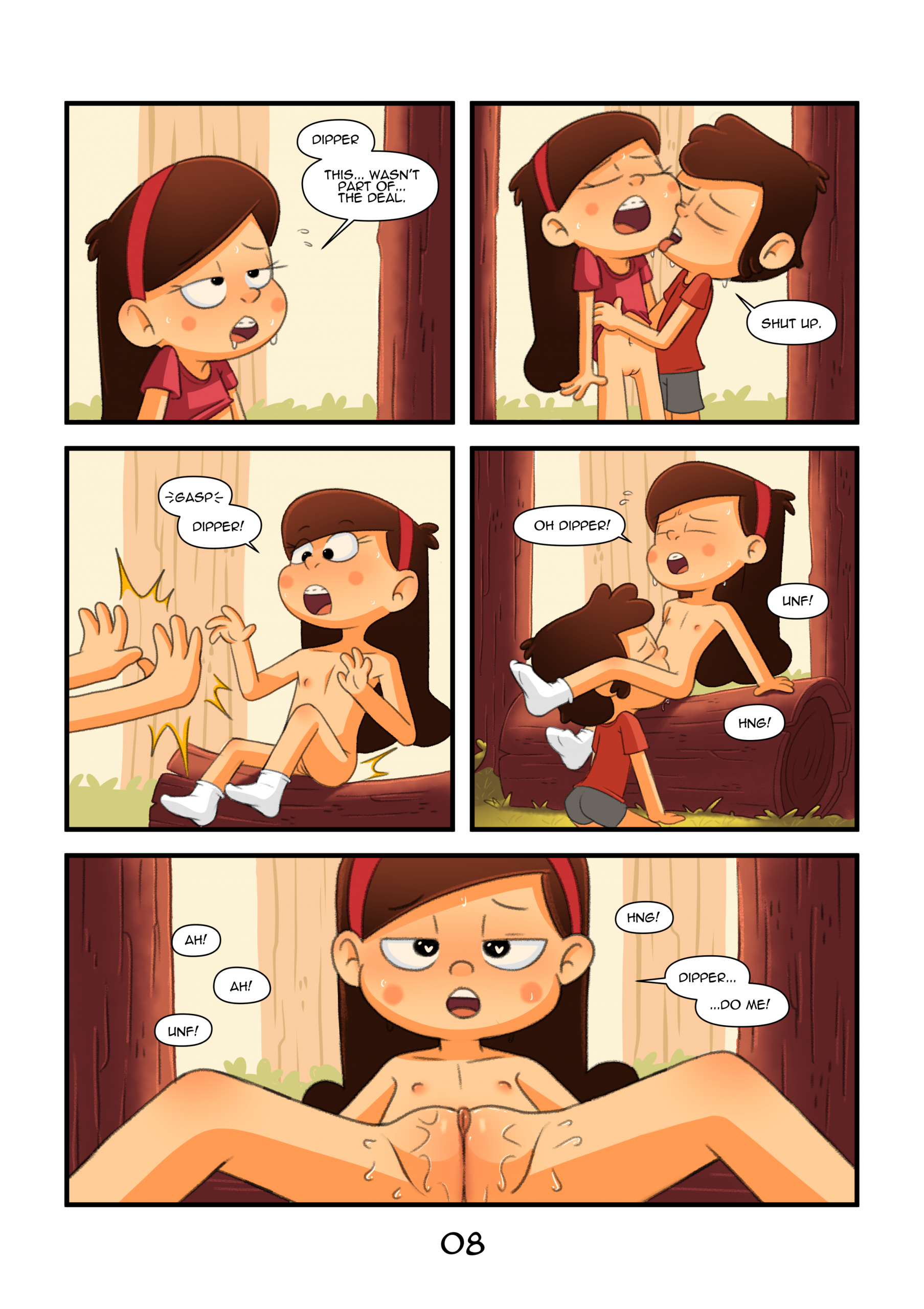 Gravity Falls - Secrets Of The Woods porn comic picture 9