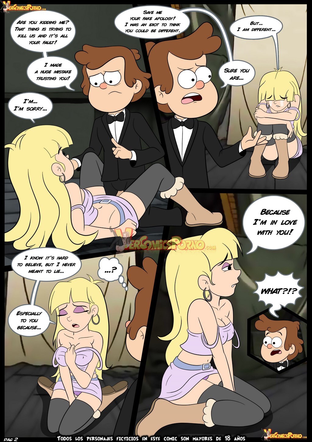 Gravity Fucks - Nothing Is What It Seems porn comic picture 3
