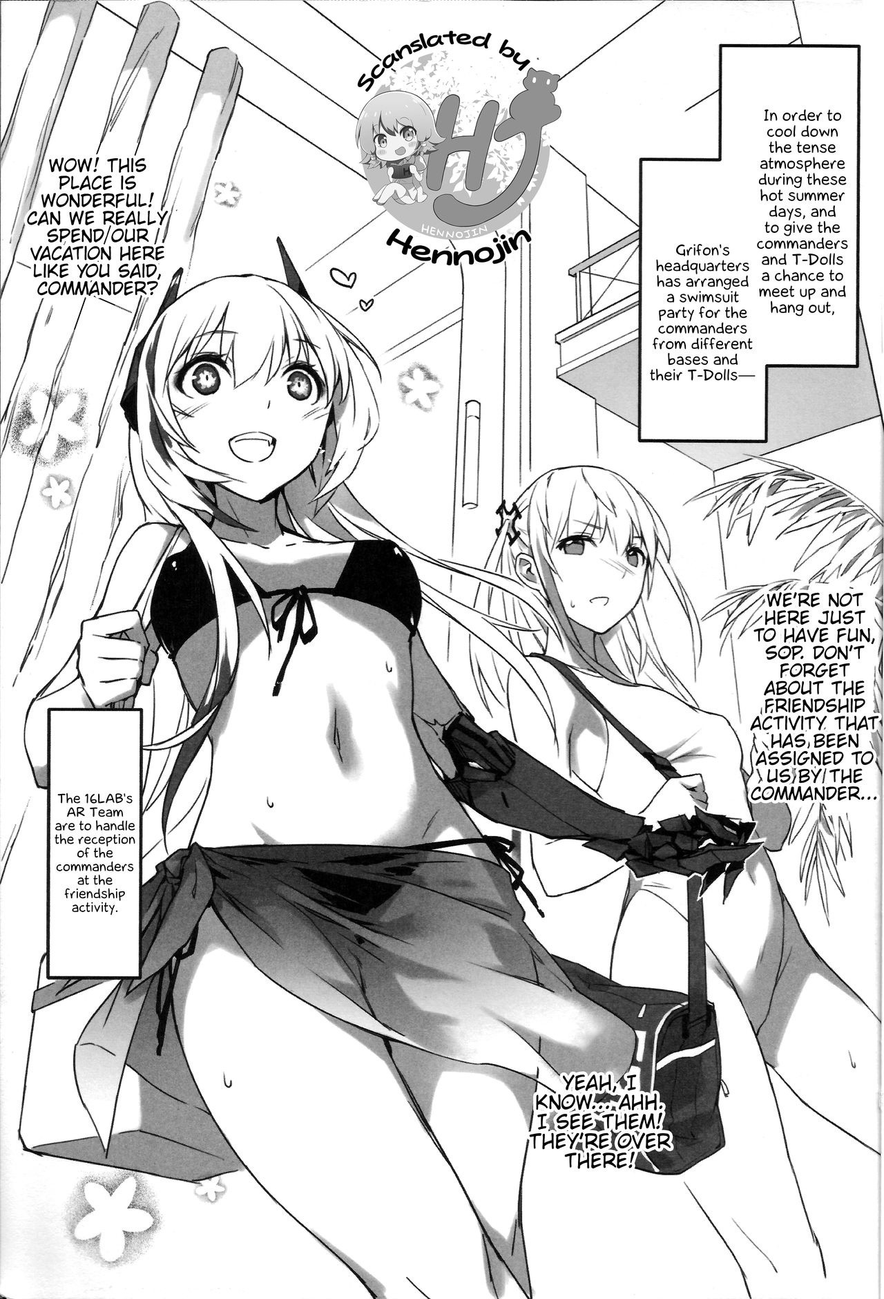Grifon Summer Swimsuit Sex Party hentai manga picture 2