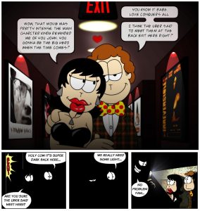 Irreversible Straw Dragon Spit porn comic picture 1