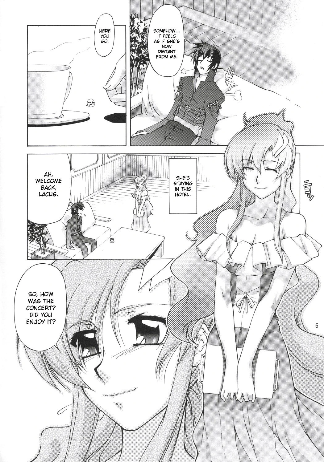 Lacus-san Desutte ne! hentai manga picture 3