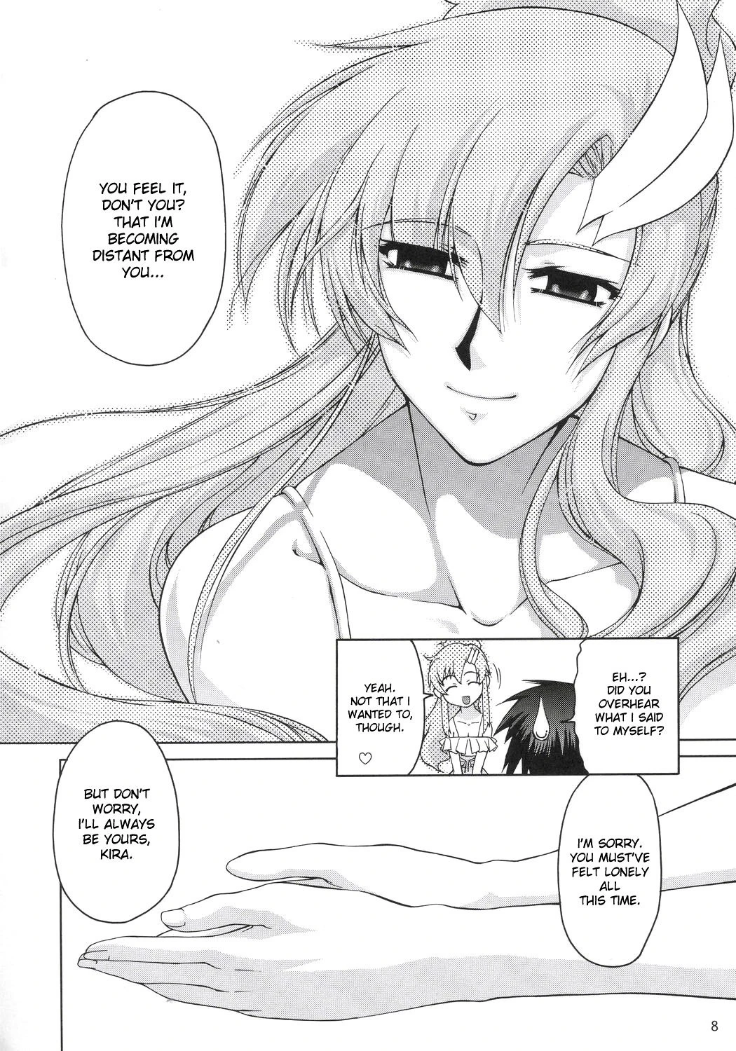 Lacus-san Desutte ne! hentai manga picture 5