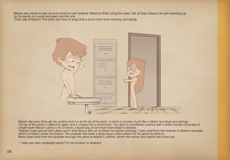 Mabel and Mason's Super Secrets porn comic picture 9