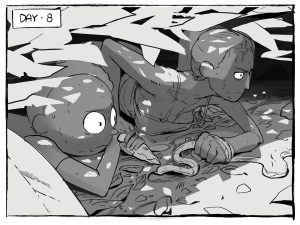 Me and My Younger Brother Got Stranded in Some Alien Planet porn comic picture 1