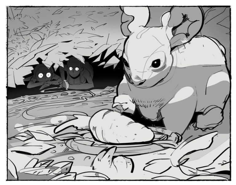 Me and My Younger Brother Got Stranded in Some Alien Planet porn comic picture 2