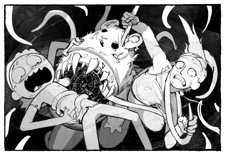 Me and My Younger Brother Got Stranded in Some Alien Planet porn comic picture 8