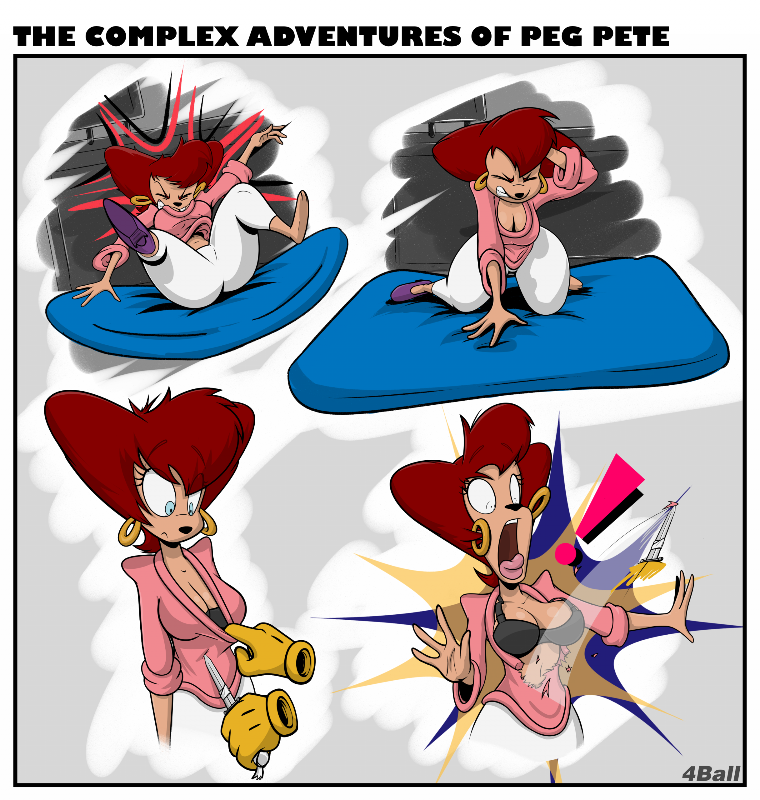 The Complex Adventures of Peg Pete porn comic picture 3