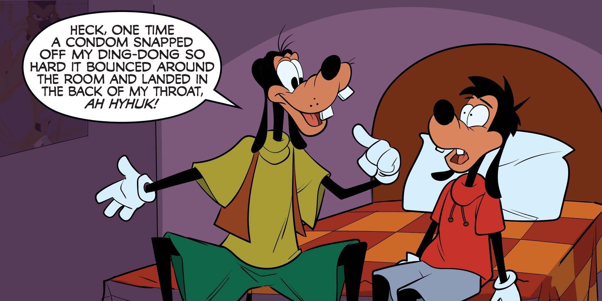What Disney Won't Admit About Goofy And Max porn comic picture 12