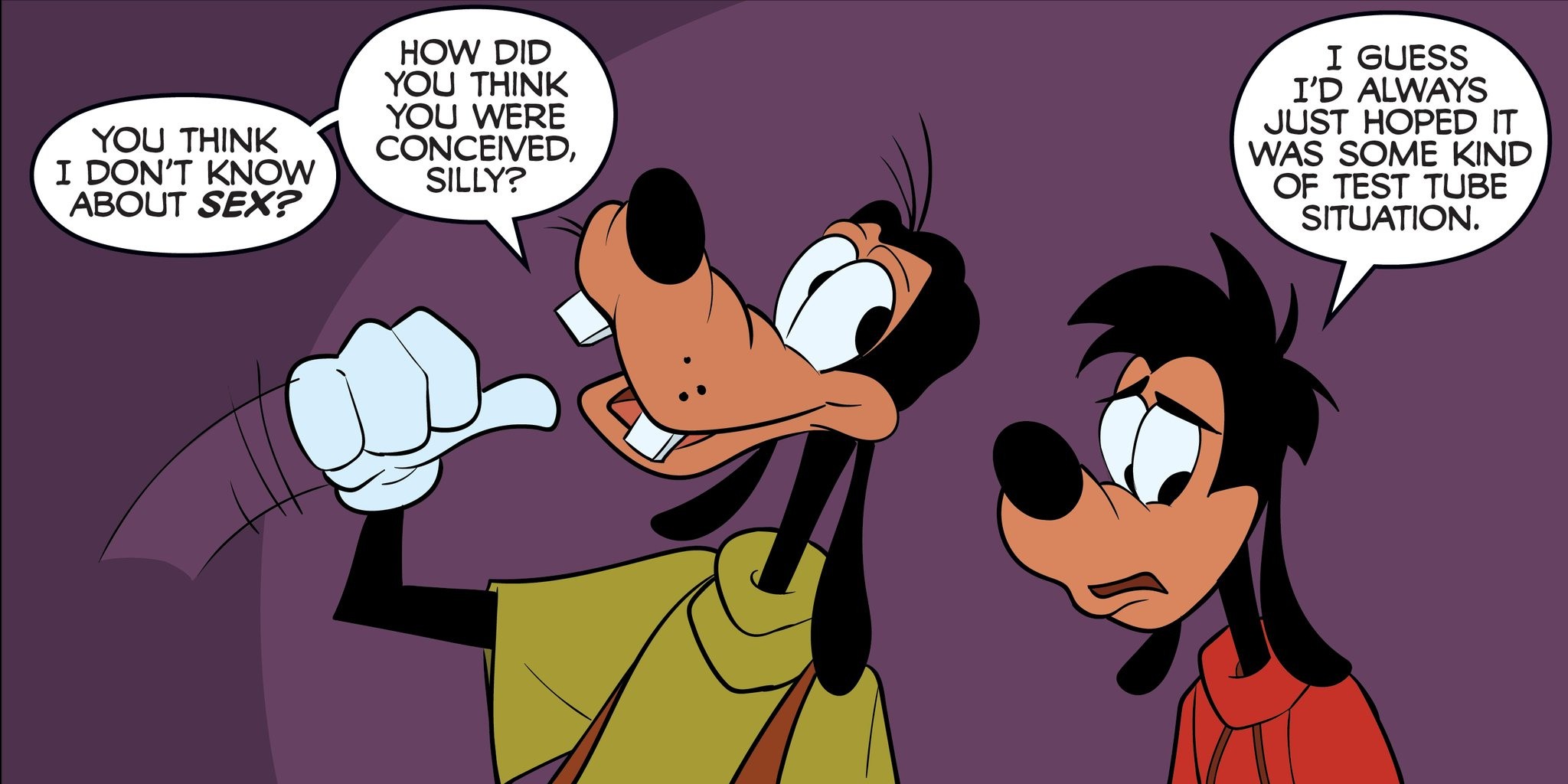 What Disney Won't Admit About Goofy And Max porn comic picture 3
