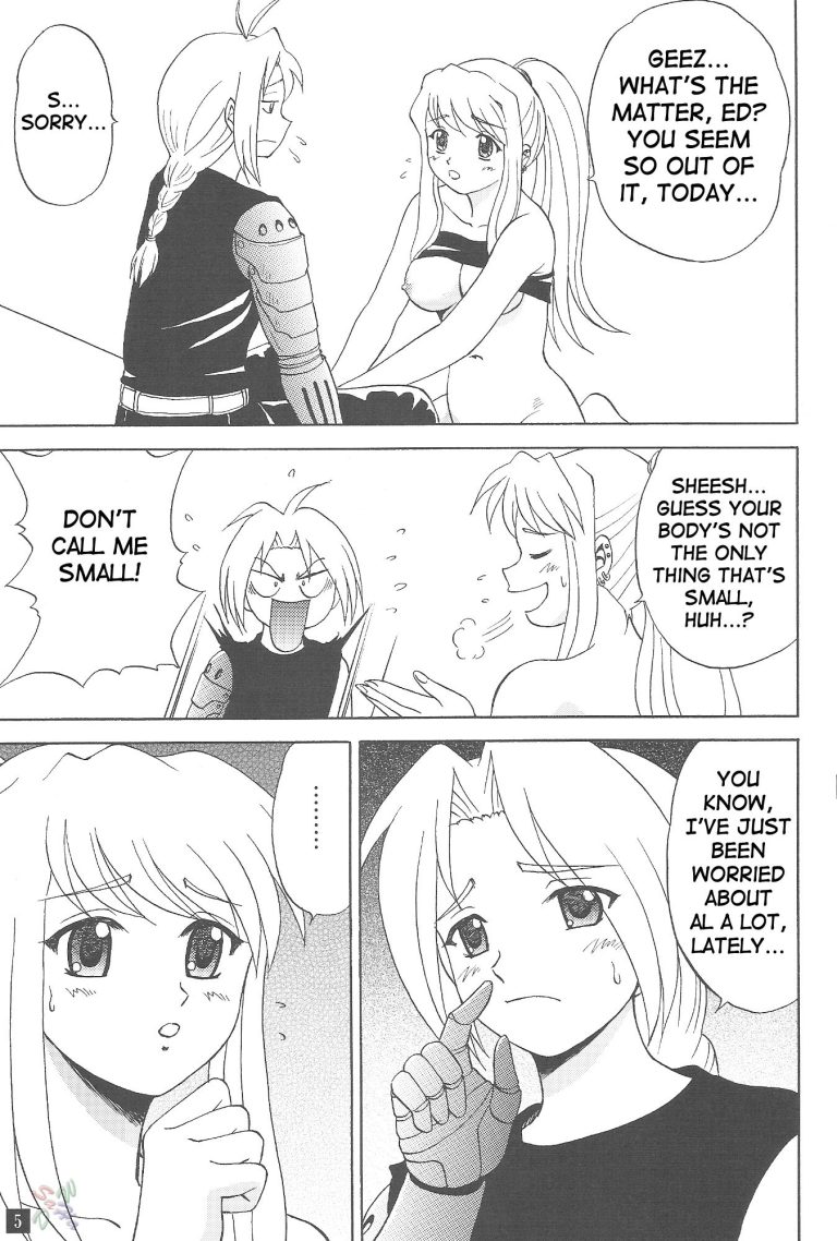 Winry's Vibrator porn comic picture 4