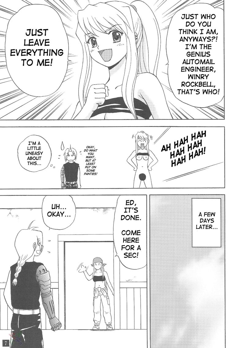 Winry's Vibrator porn comic picture 6