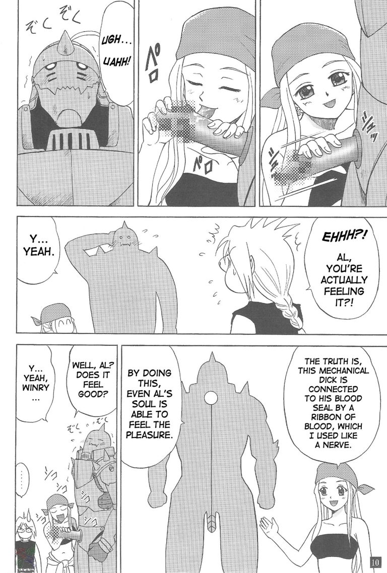 Winry's Vibrator porn comic picture 9