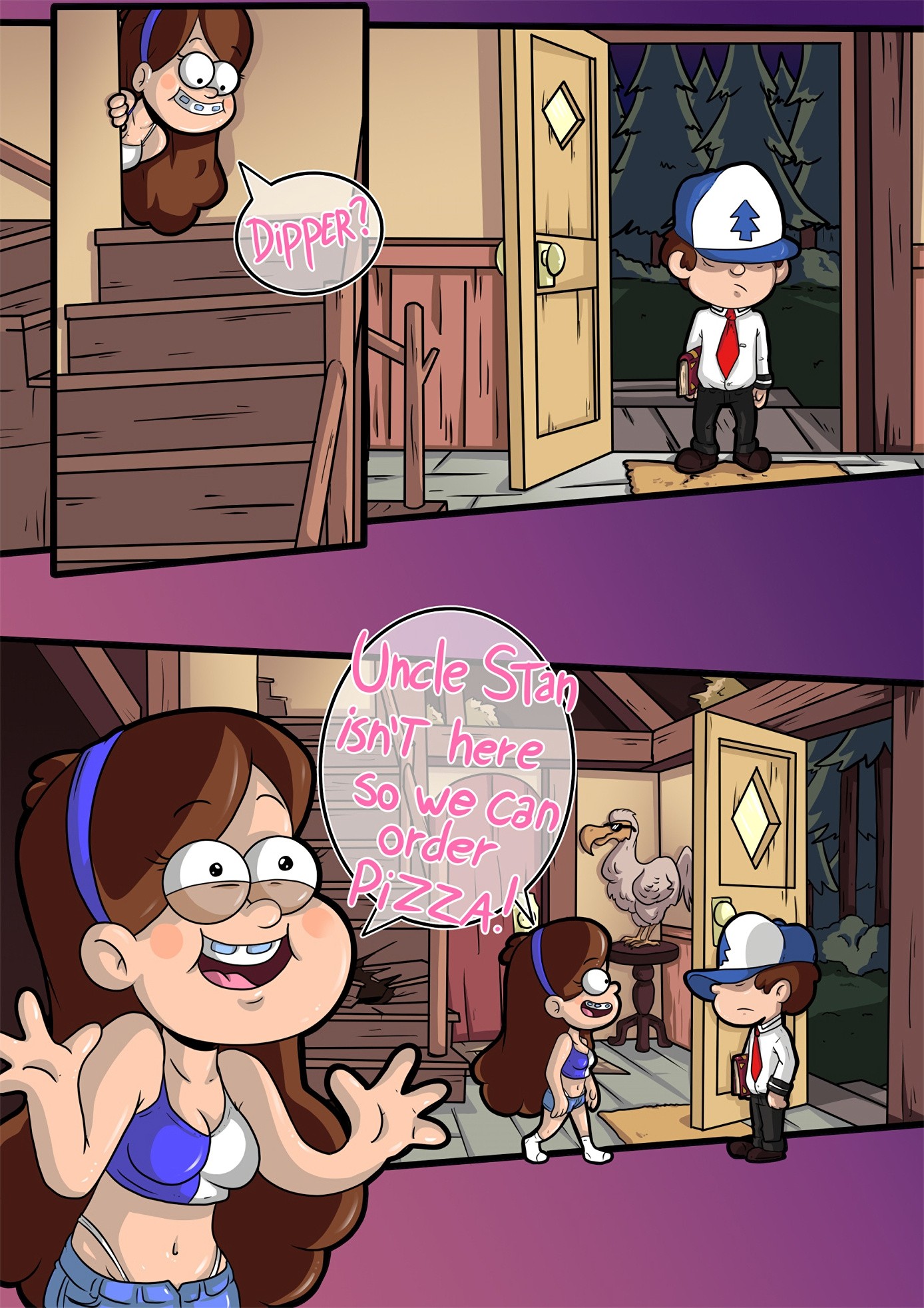 Gravity Falls and Bible Black porn comic picture 19