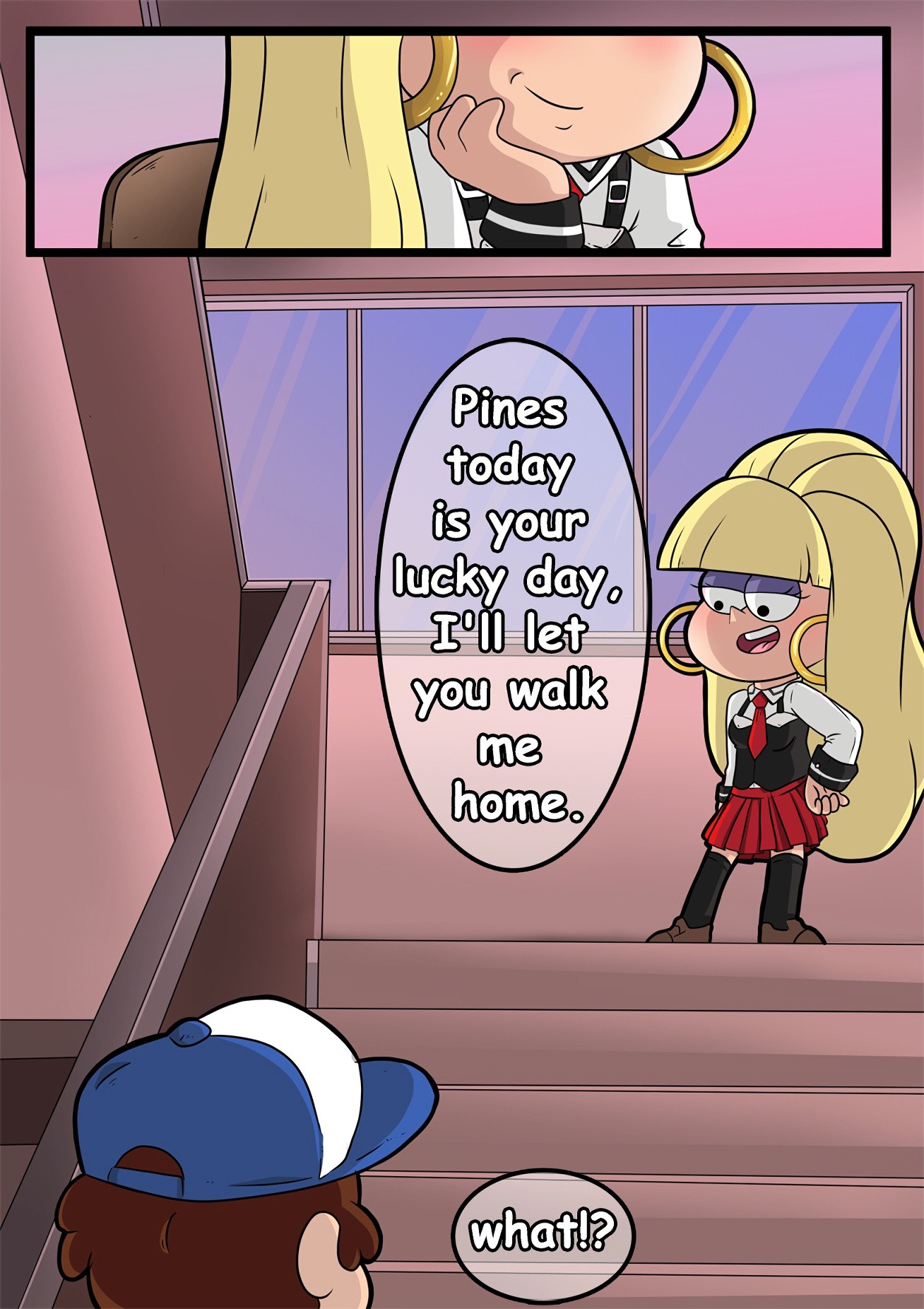Gravity Falls and Bible Black porn comic picture 3