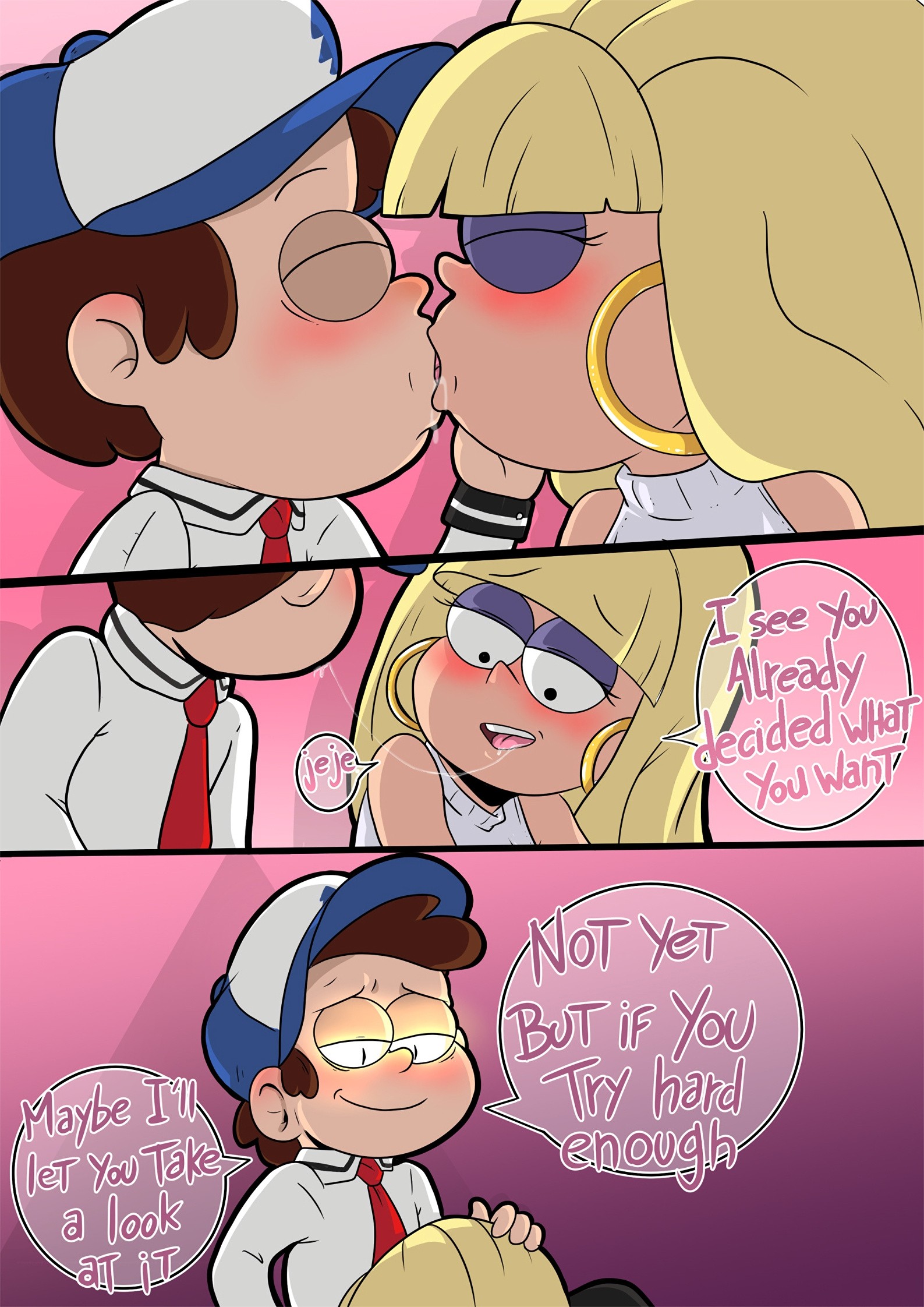 Gravity Falls and Bible Black porn comic picture 7