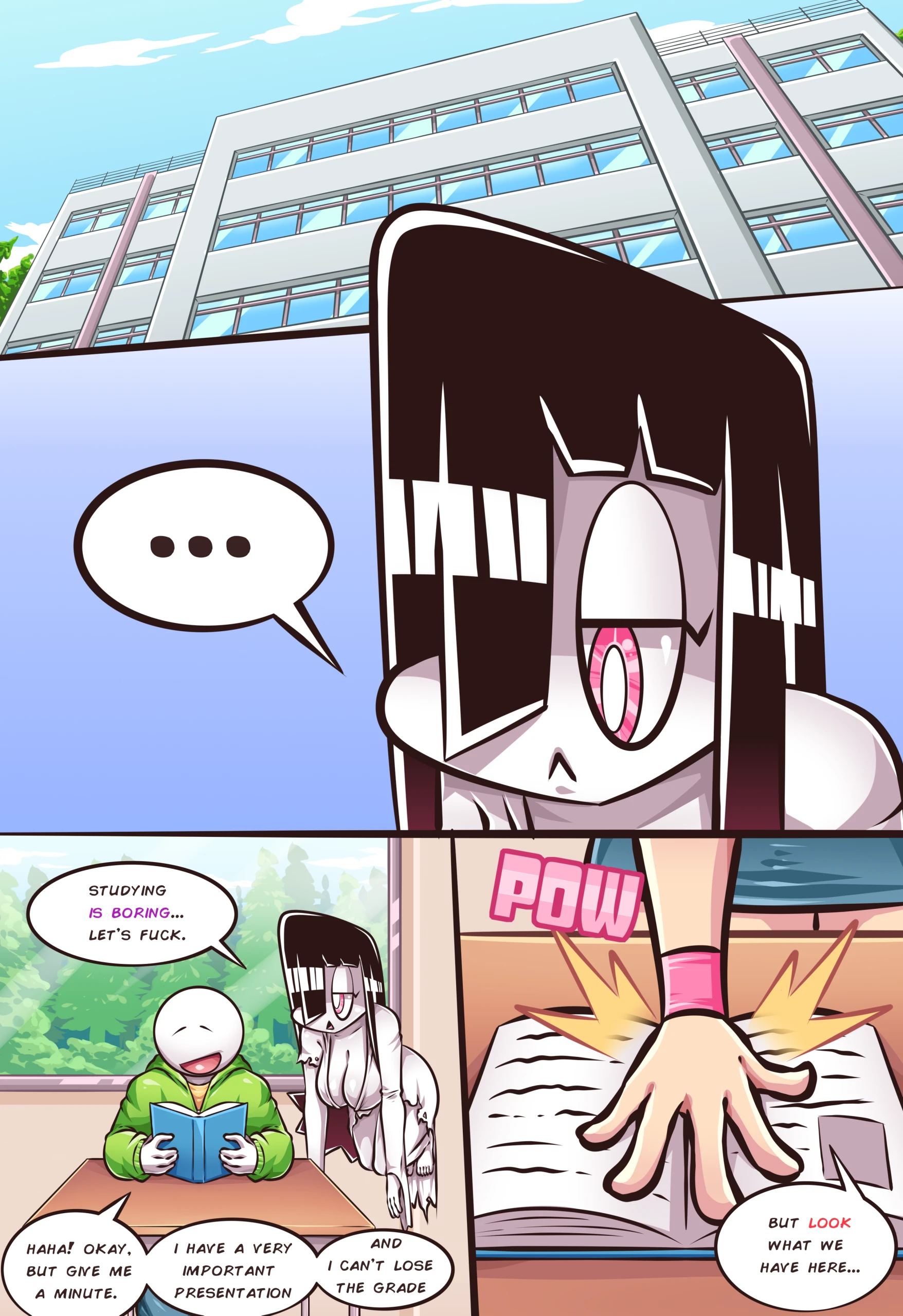 Paranormal Pleasure 2 porn comic picture 2