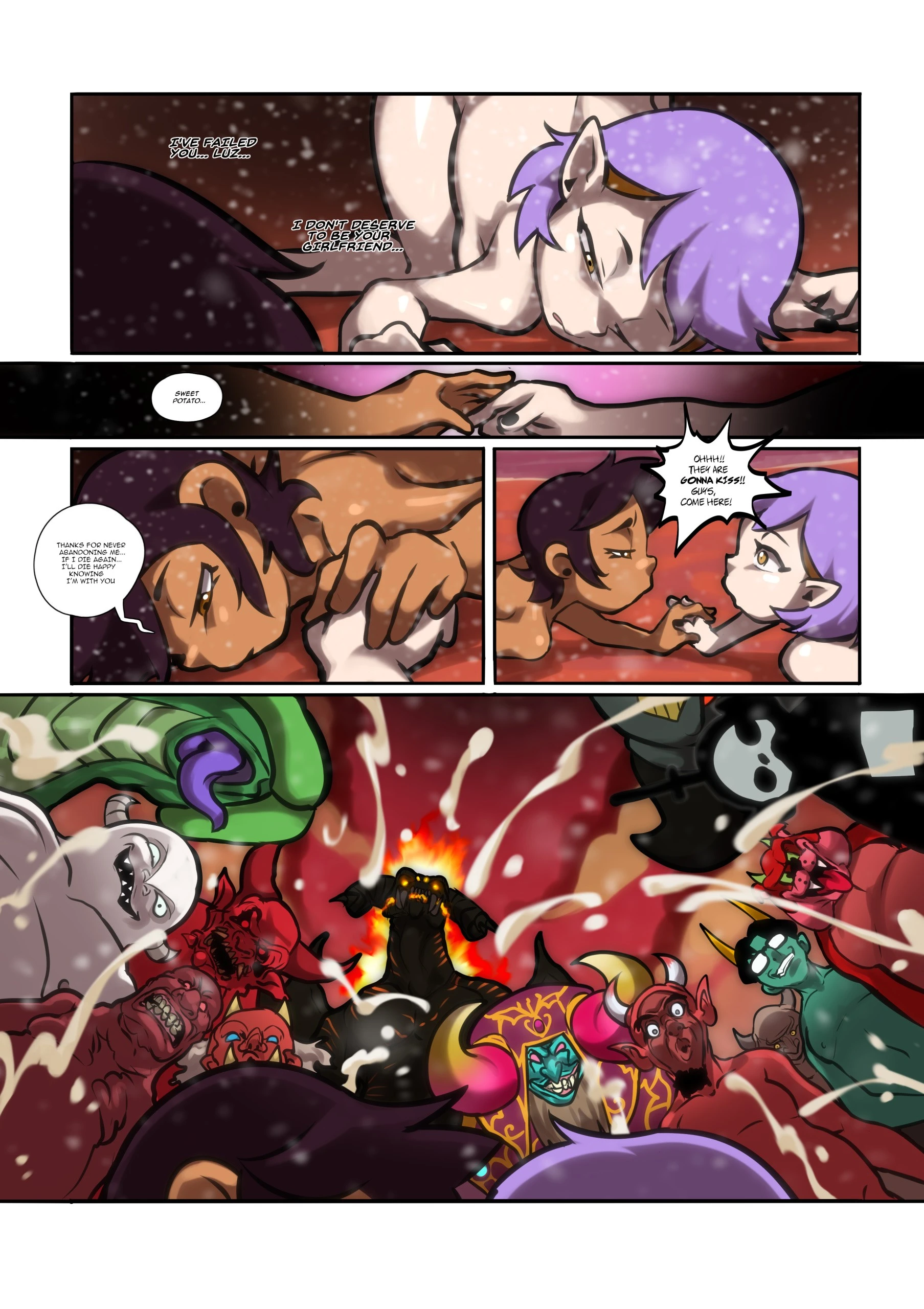 Satanic Beach Party porn comic picture 36