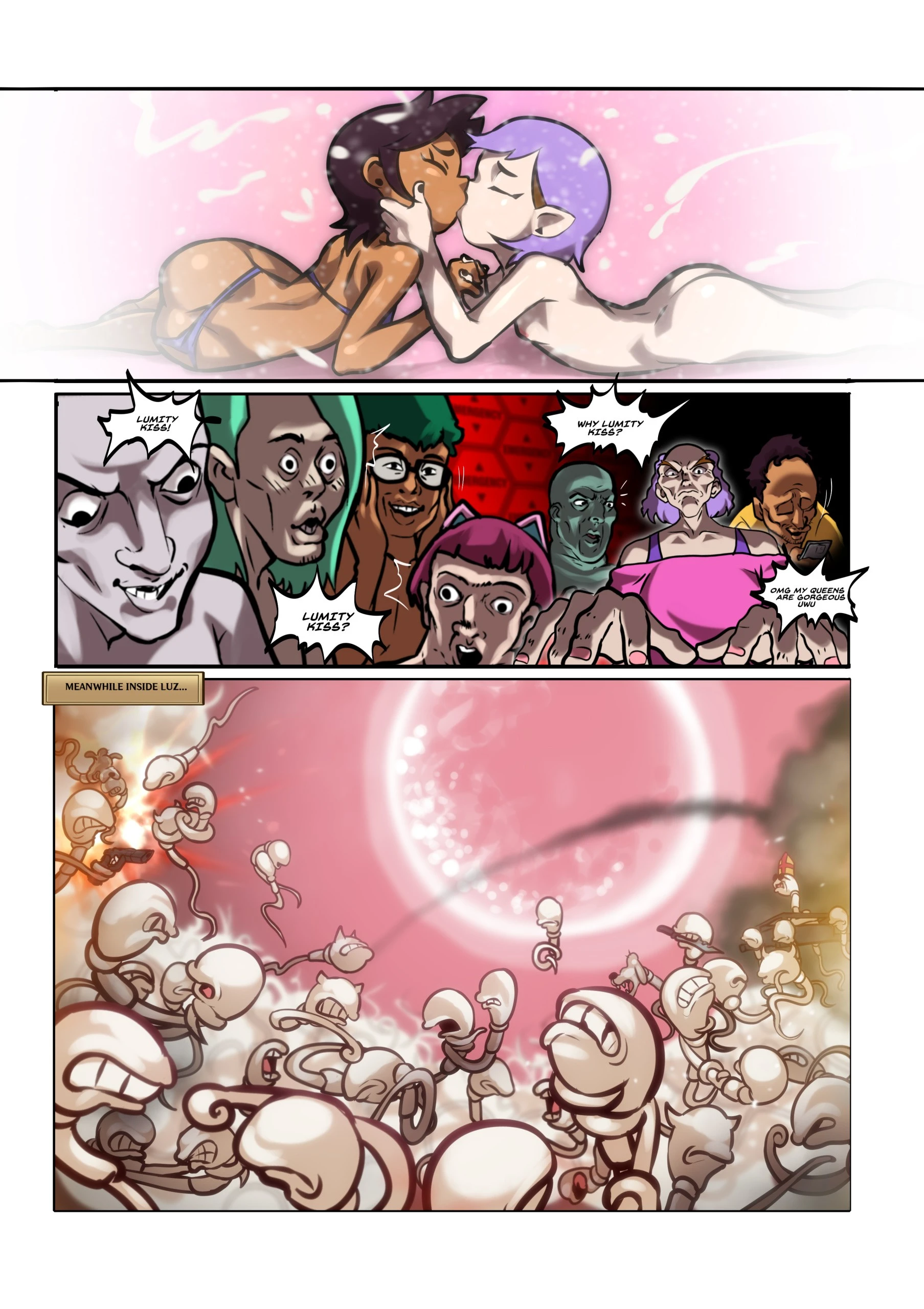 Satanic Beach Party porn comic picture 37