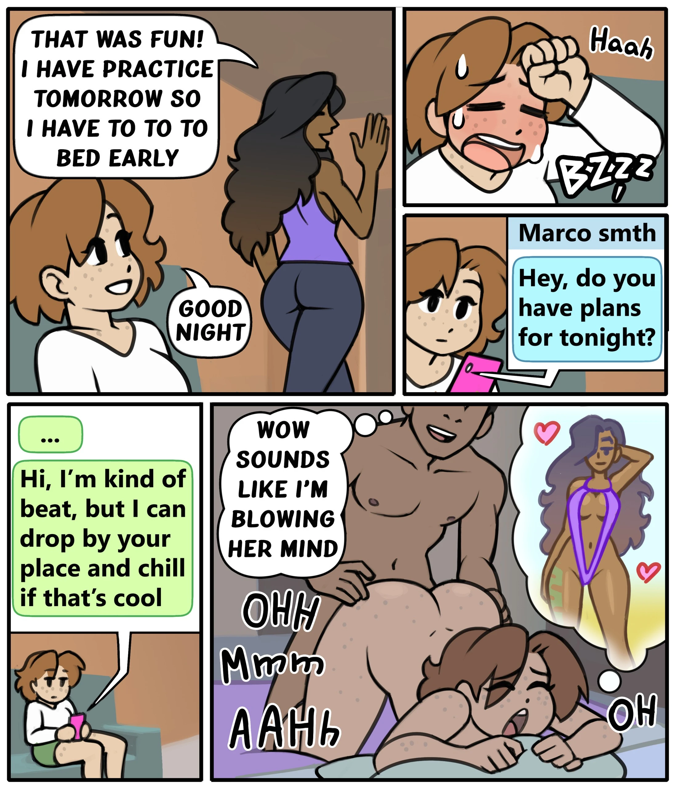 Taís Tavares and Sofia Macieira porn comic picture 4