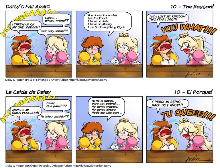 Daisy Falls Apart porn comic picture 11