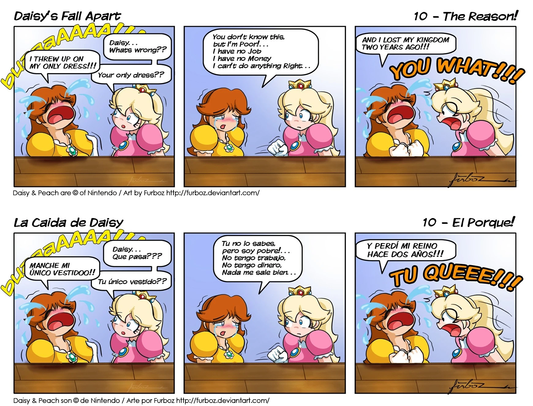 Daisy Falls Apart porn comic picture 11