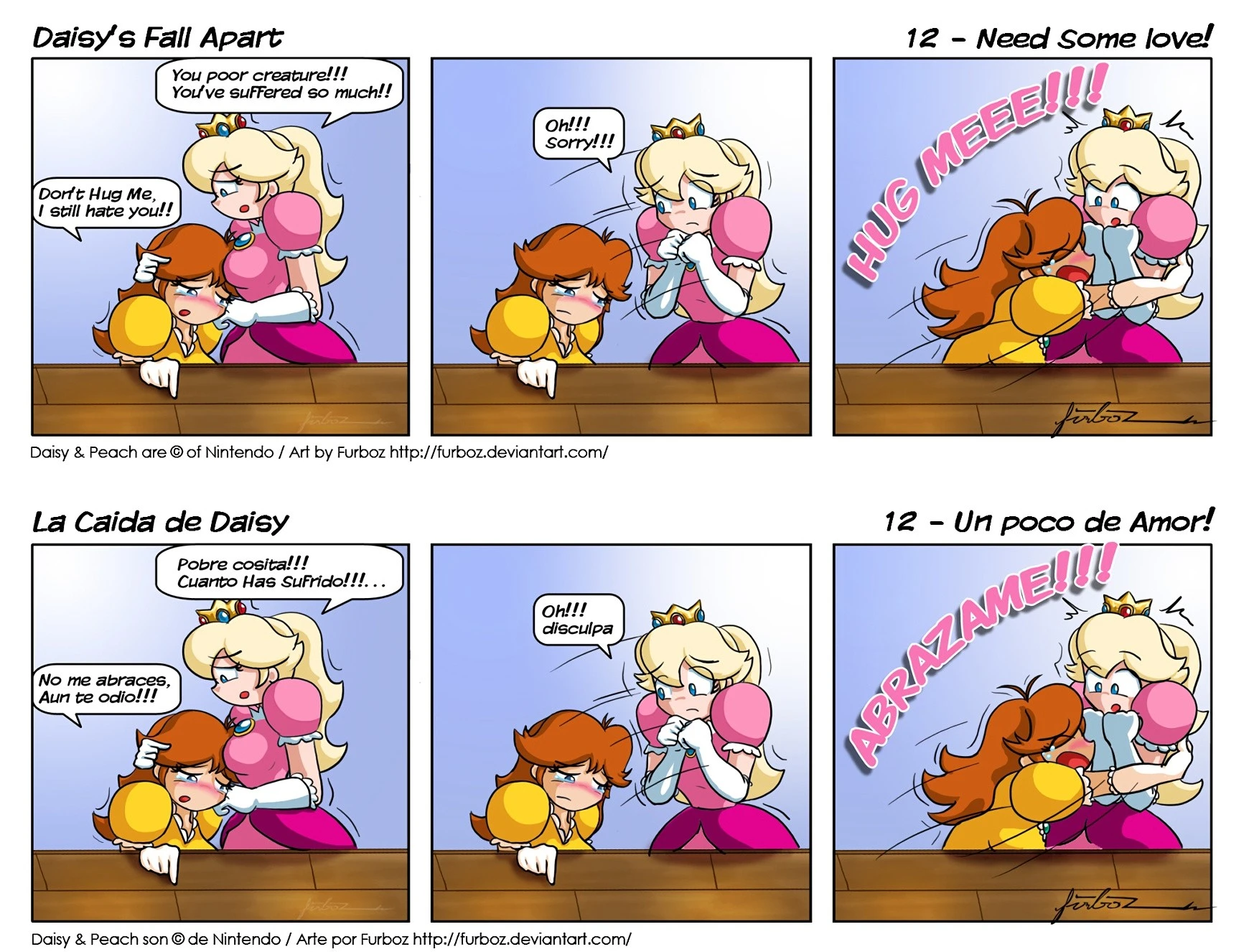 Daisy Falls Apart porn comic picture 13