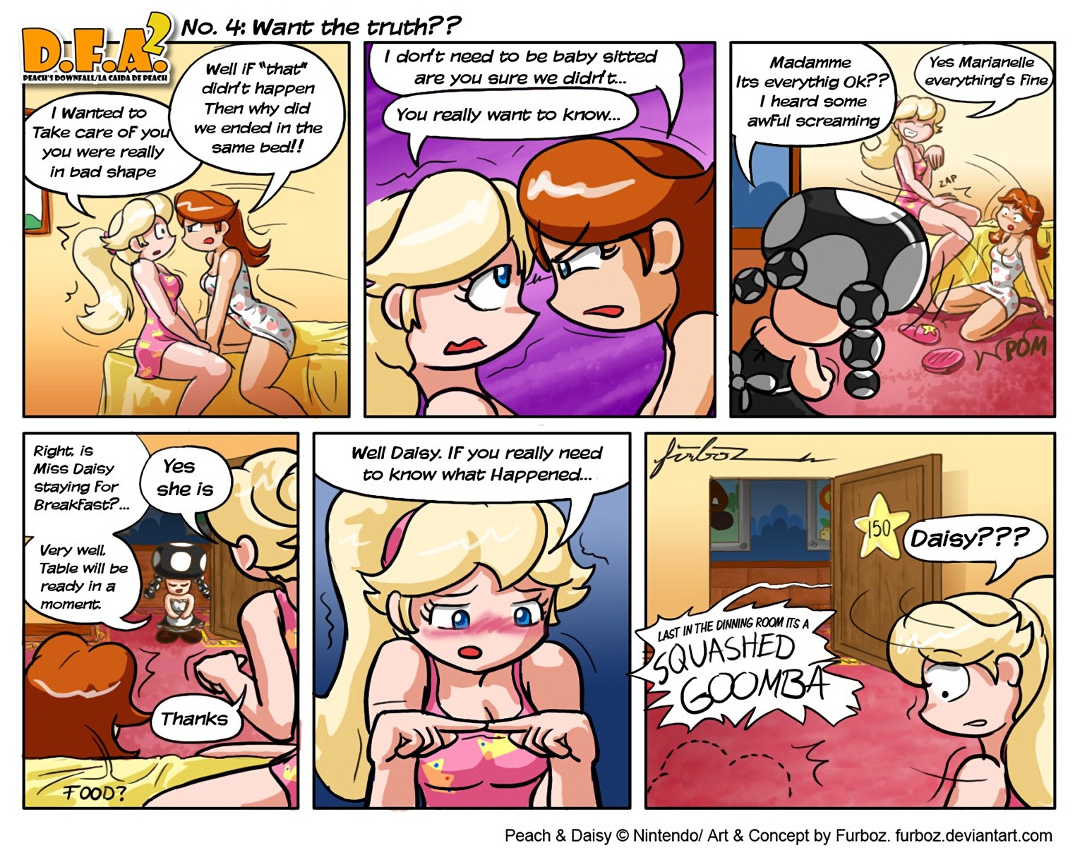 Daisy Falls Apart porn comic picture 19