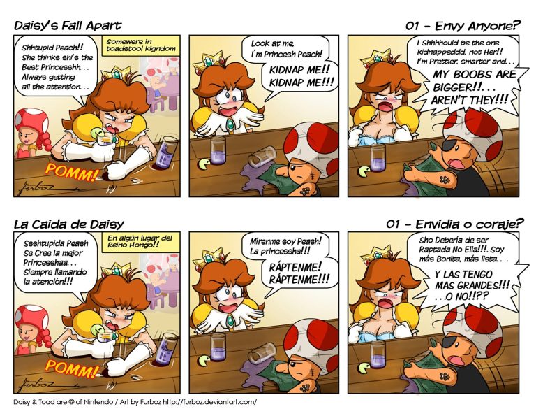 Daisy Falls Apart porn comic picture 2