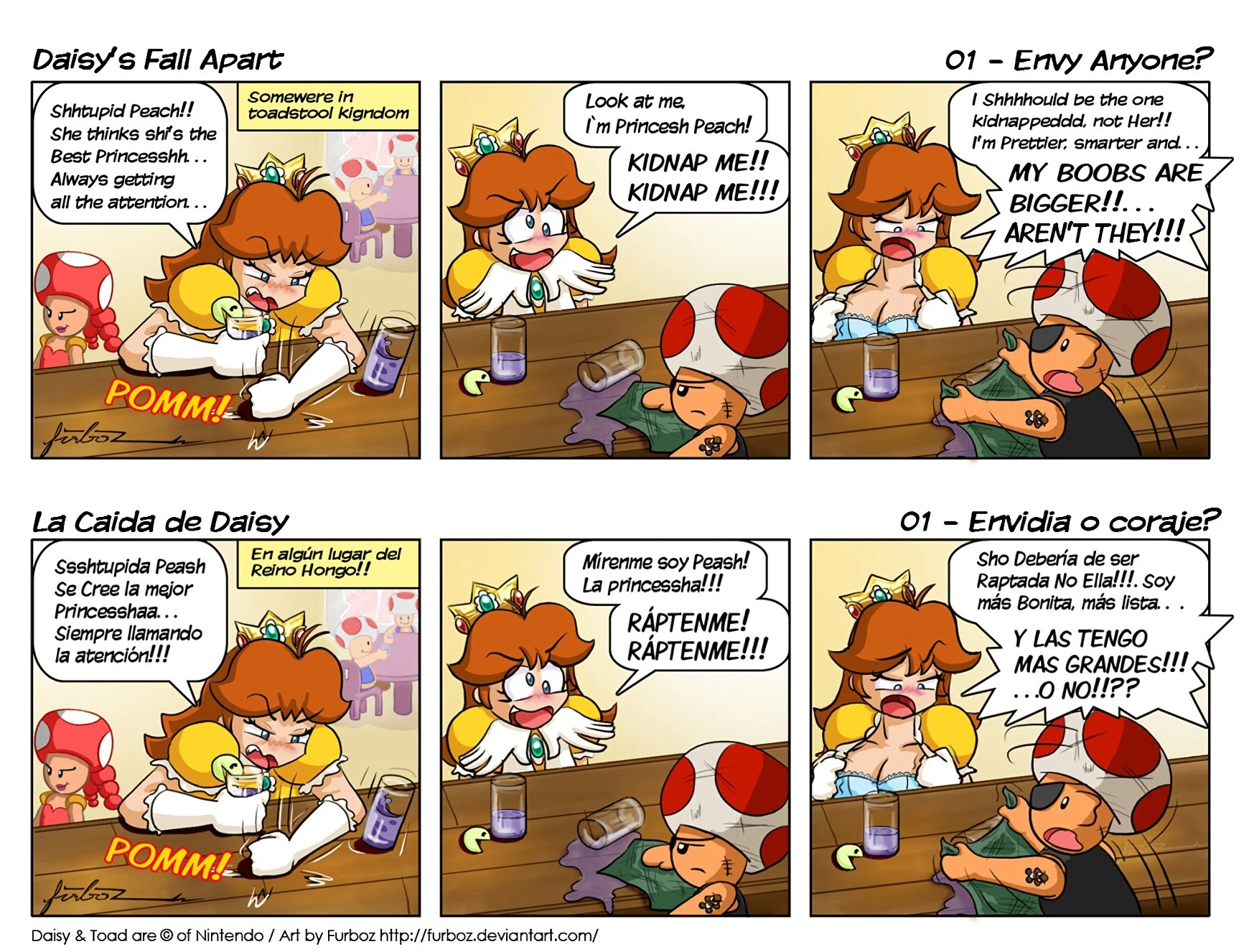 Daisy Falls Apart porn comic picture 2