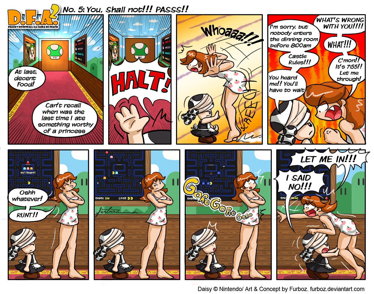 Daisy Falls Apart porn comic picture 20
