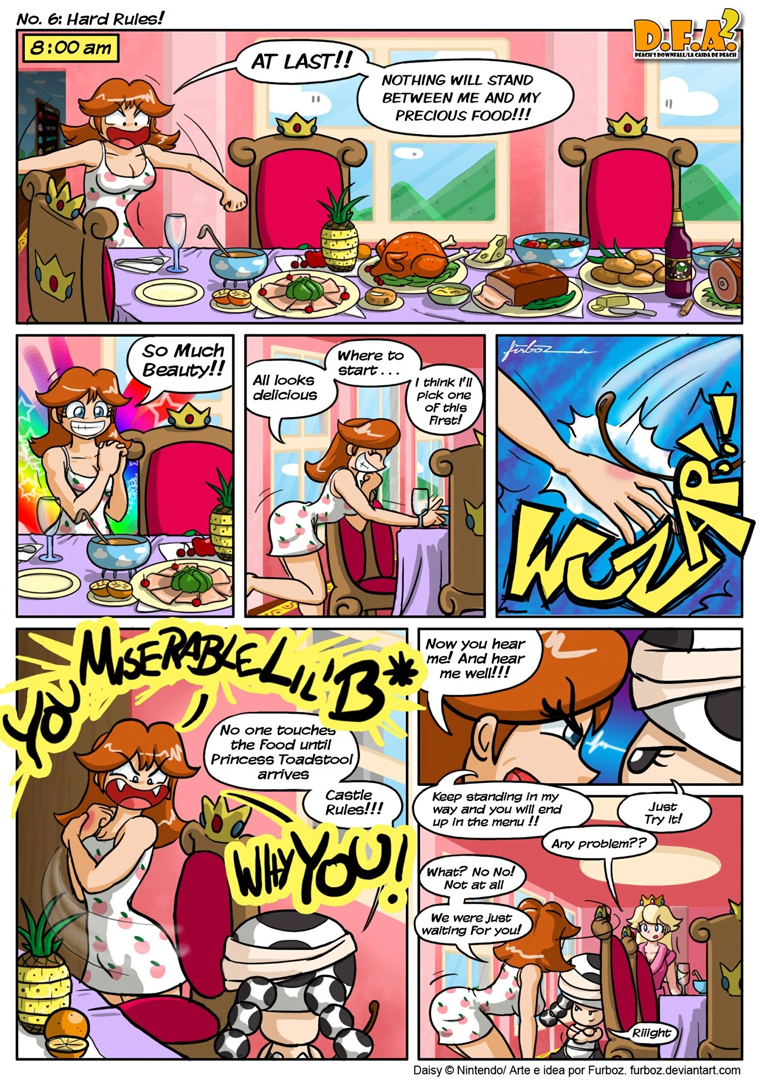 Daisy Falls Apart porn comic picture 21