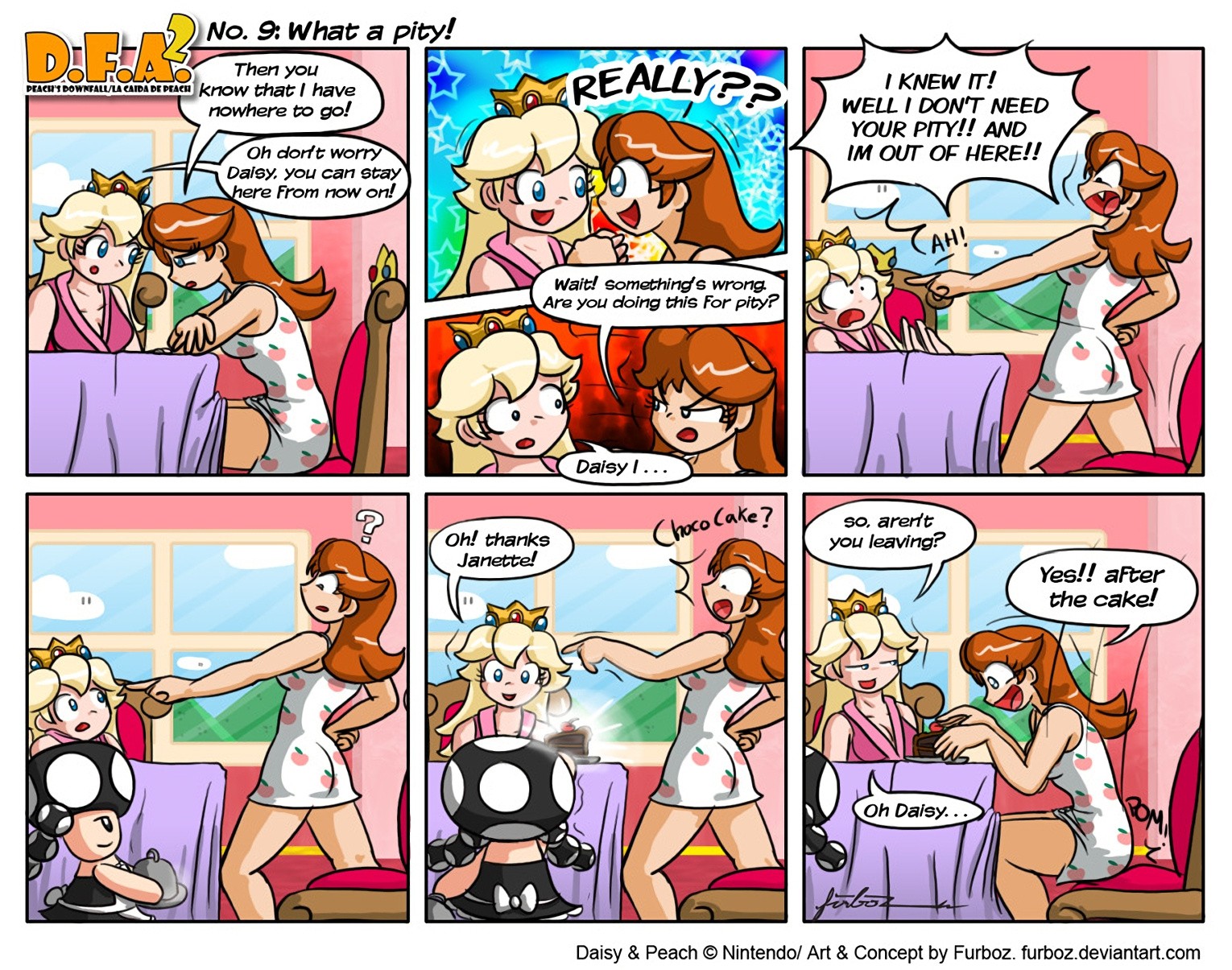 Daisy Falls Apart porn comic picture 24