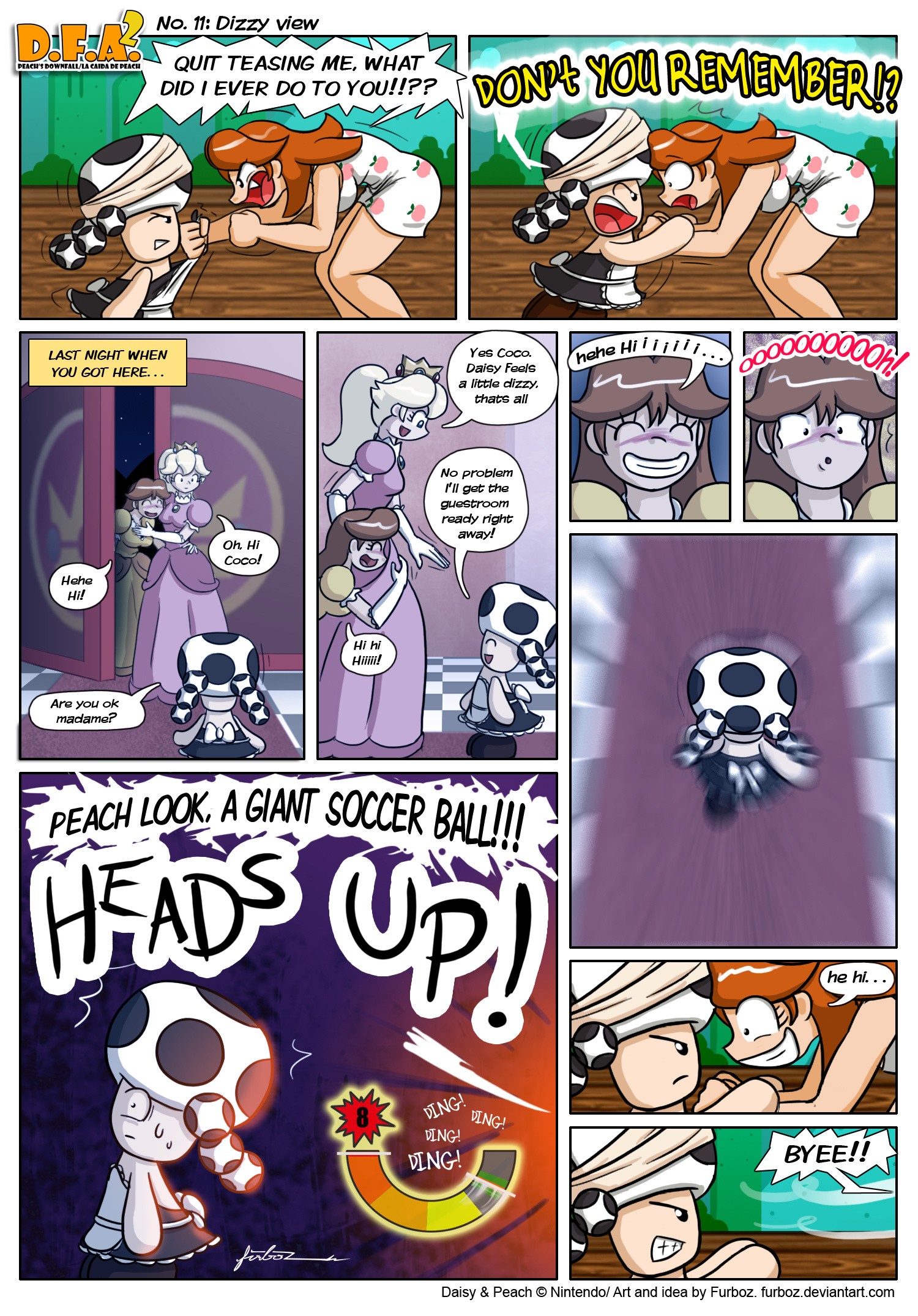 Daisy Falls Apart porn comic picture 26