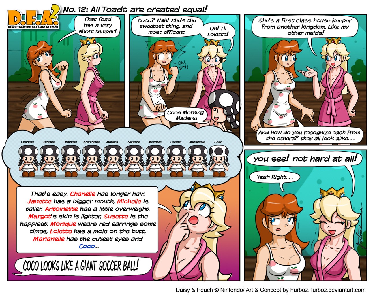 Daisy Falls Apart porn comic picture 27