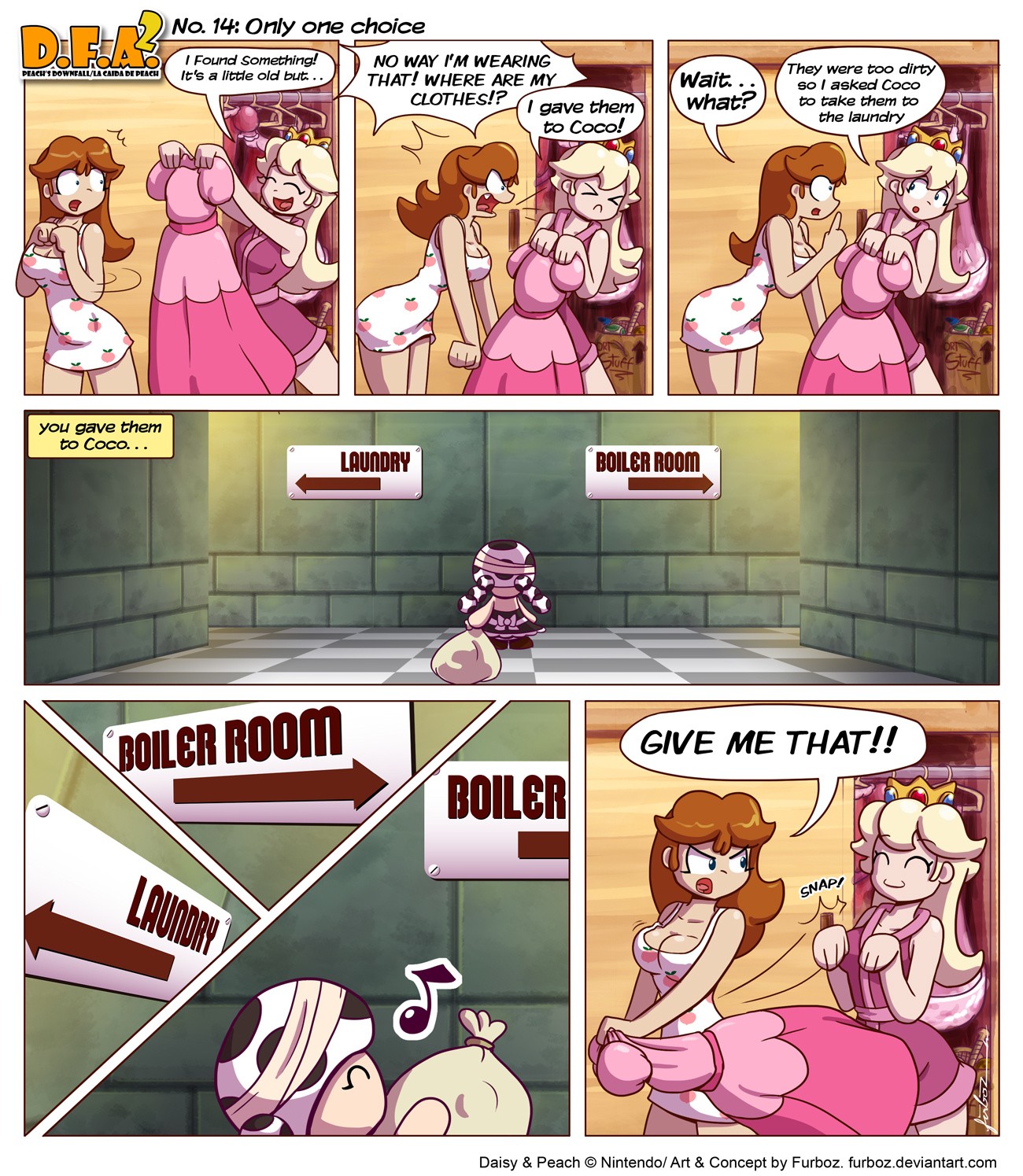 Daisy Falls Apart porn comic picture 29