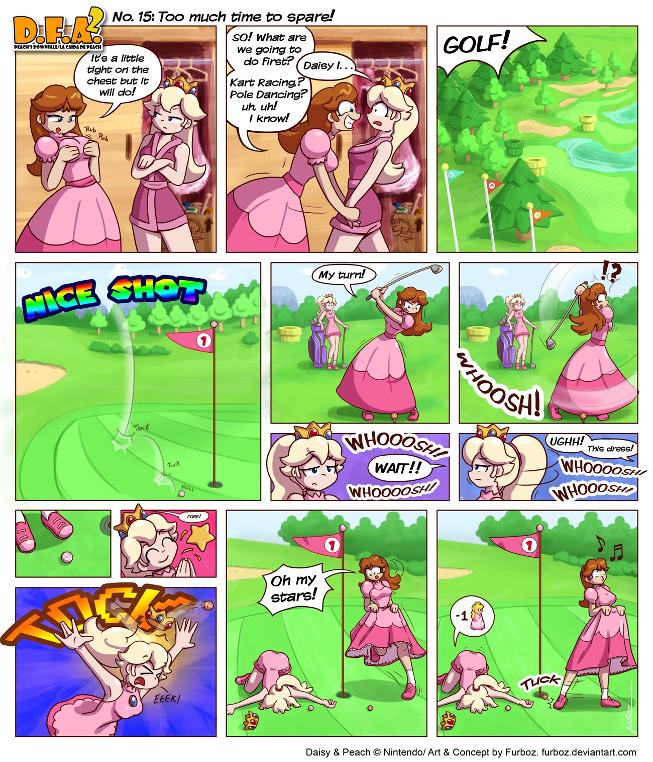 Daisy Falls Apart porn comic picture 30