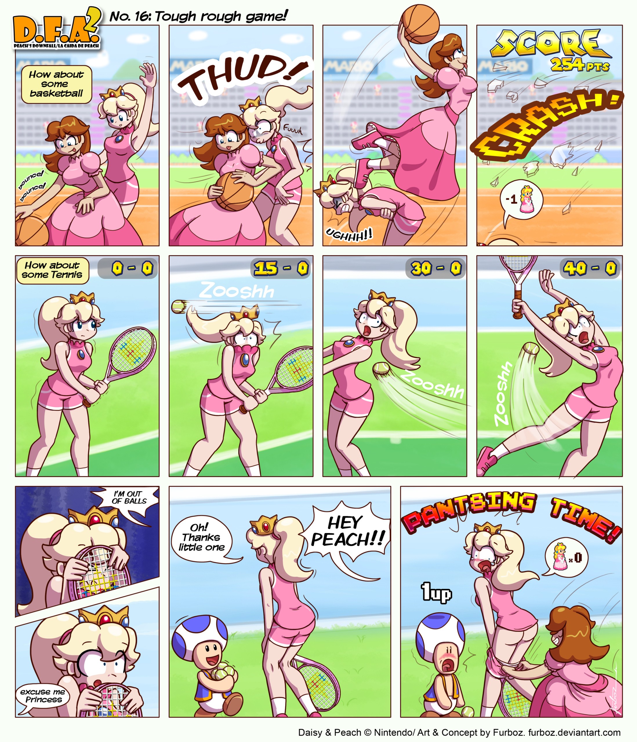 Daisy Falls Apart porn comic picture 32
